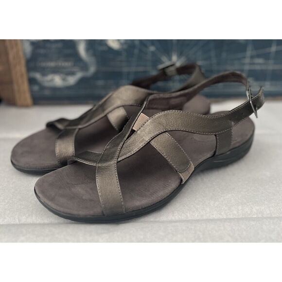 easy street Shoes - Easy Street Women's Size 10 M Comfort Wave Slingback Sandals Open Toe Shoes